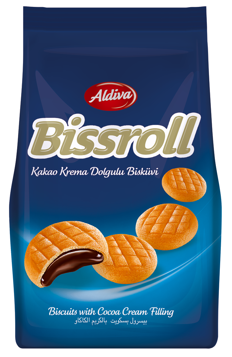 Bissroll  Biscuit with Cocoa  Cream 