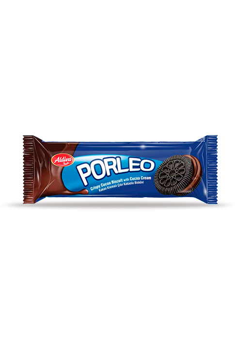 Porleo Crispy Cocoa Biscuit With Chocolate Cream 