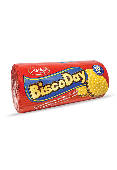 Biscoday Chocolate & Hazelnut Cream Sandwich Biscuits 