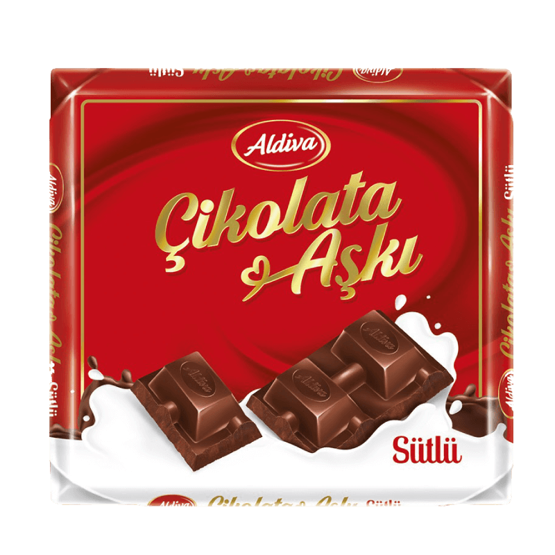 Aldiva Cikolata Aski Milk Chocolate Bar