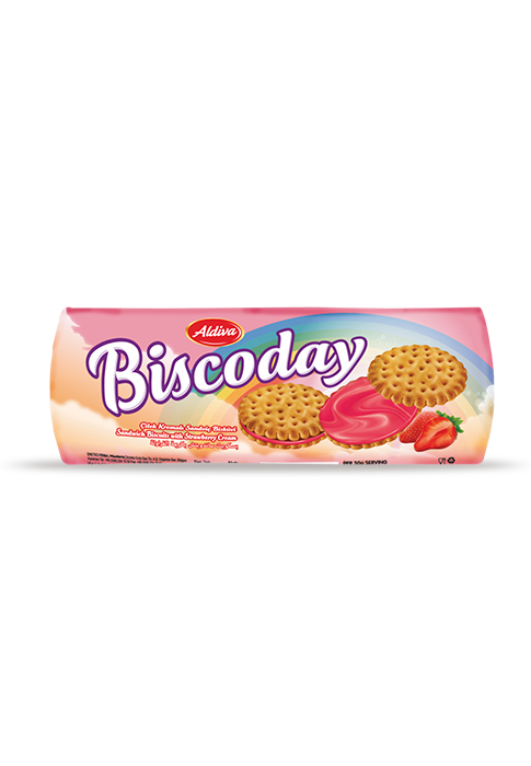 Biscuits with Strawberry Cream