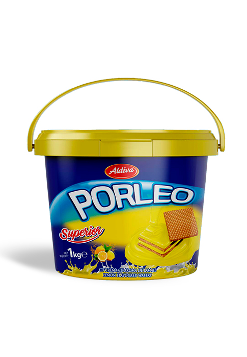 Porleo Superior Limon Kremalı Gofret 1000g