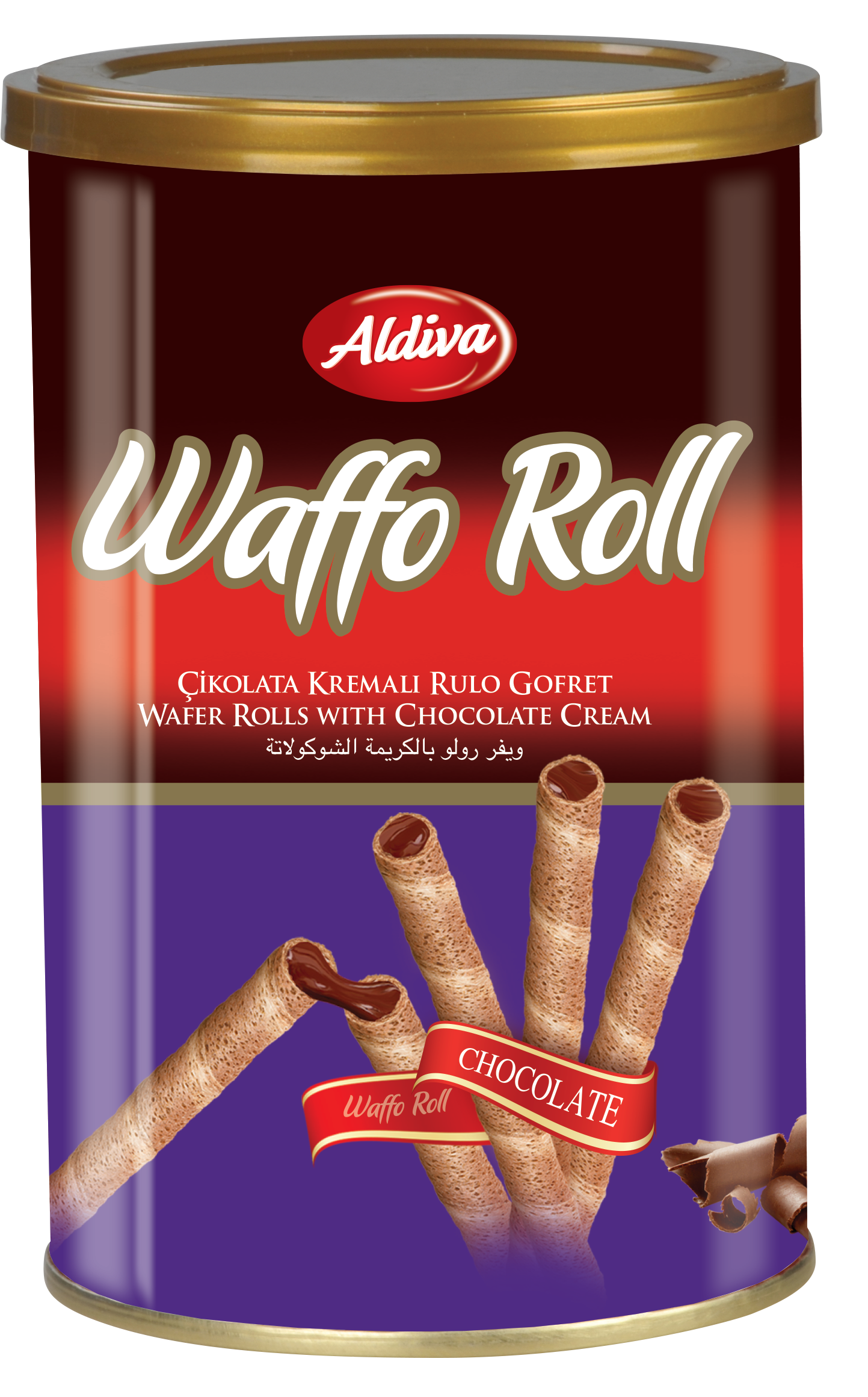 Waffo roll Çikolata Kreması