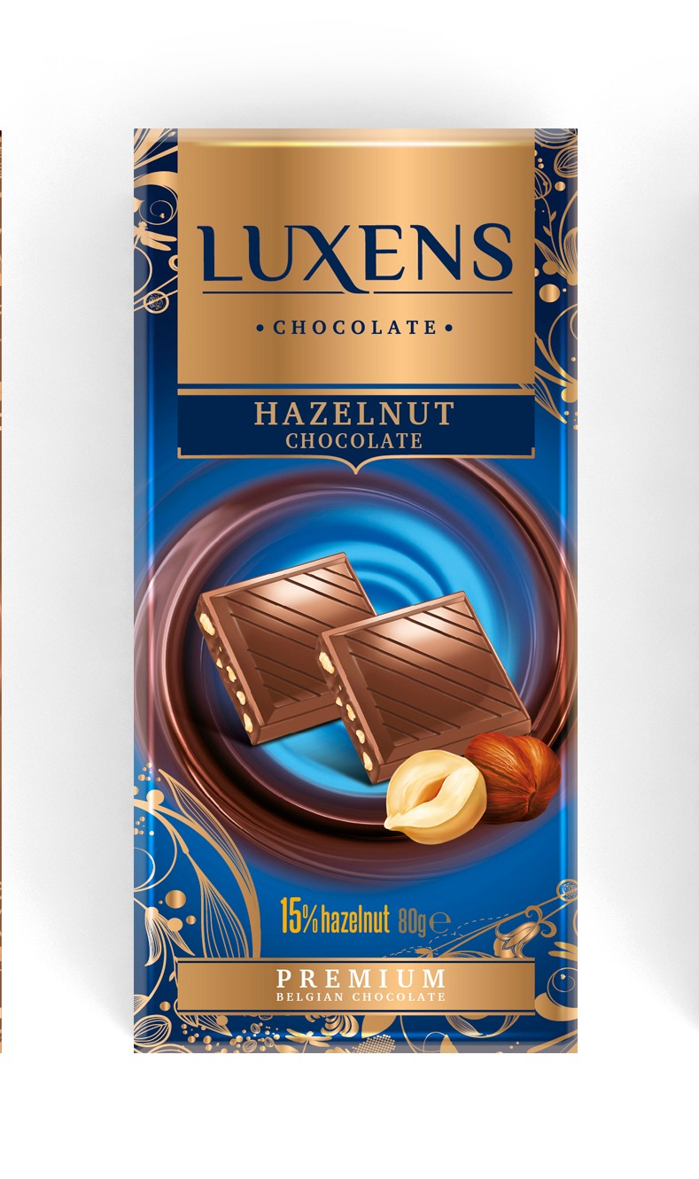 LUXENS HAZELNUT CHOCOLATE 