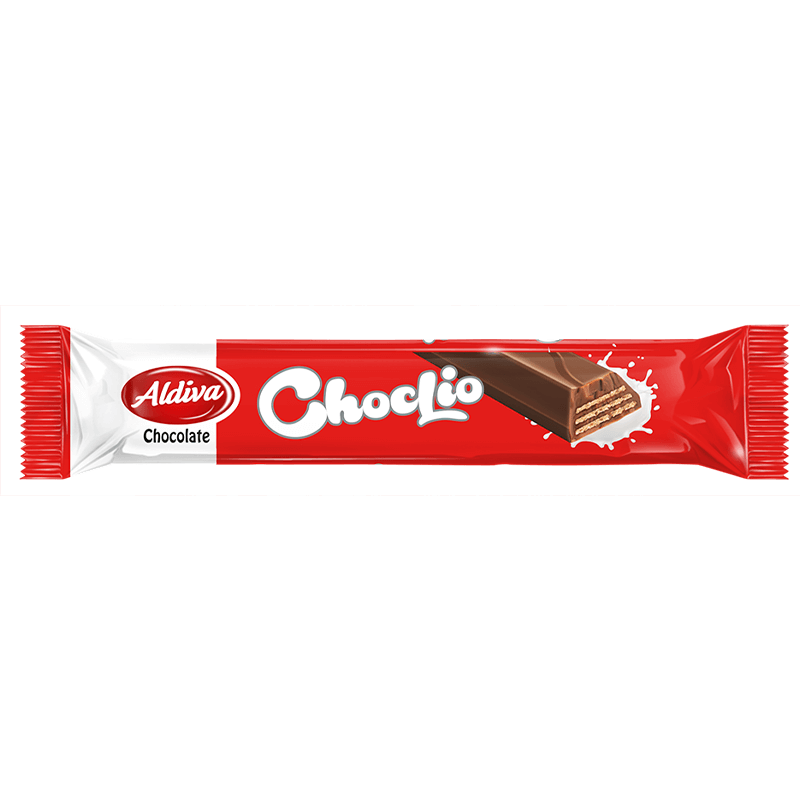 Choclio Sütlü Çikolata Kaplamali & Cikolata Kremali Gofret 32g